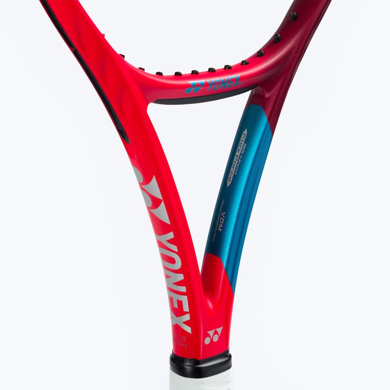 Tenisová raketa YONEX Vcore 98 L červená 5
