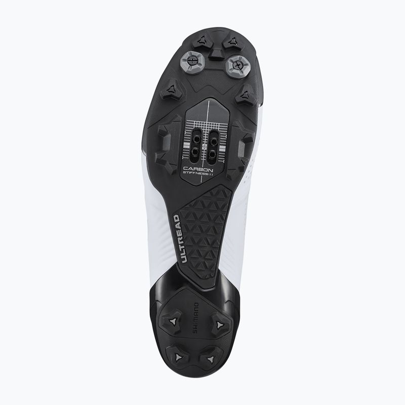 Shimano SH-XC902 pánska MTB cyklistická obuv biela ESHXC902MCW01S43000 12