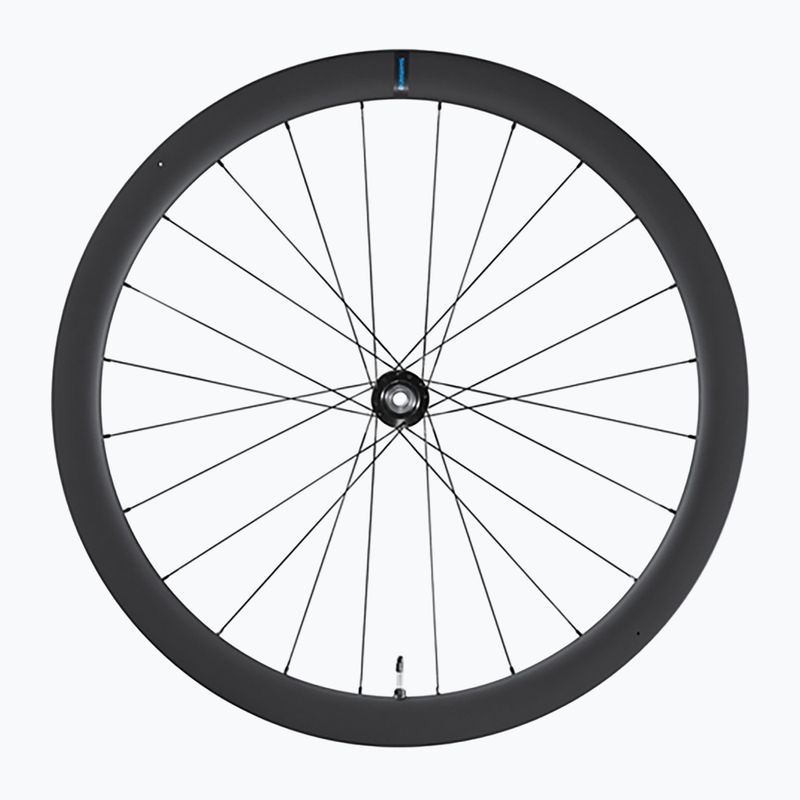 Čierne predné koleso bicykla Shimano RS710-C46