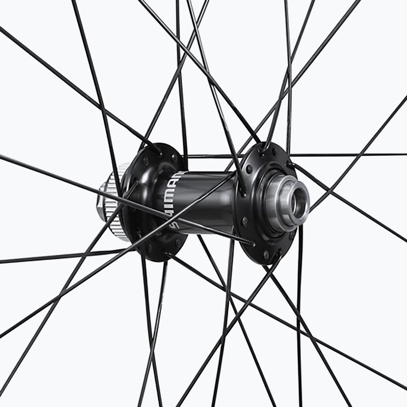 Čierne predné koleso bicykla Shimano RS710-C46 2