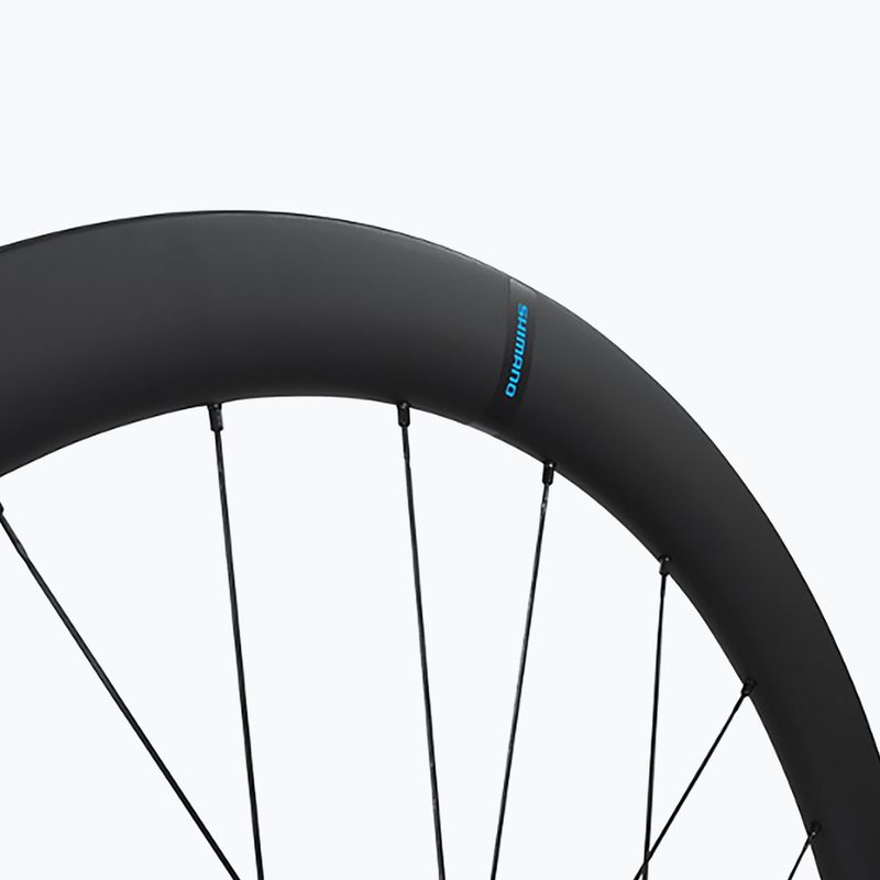 Čierne predné koleso bicykla Shimano RS710-C46 3