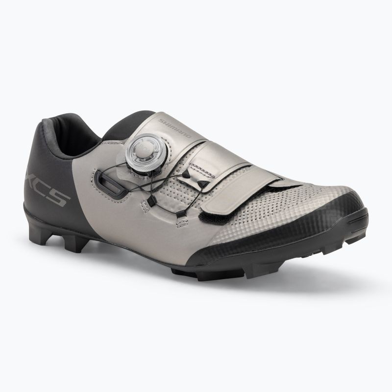 Pánske cyklistické topánky MTB Shimano SH-XC502 silver