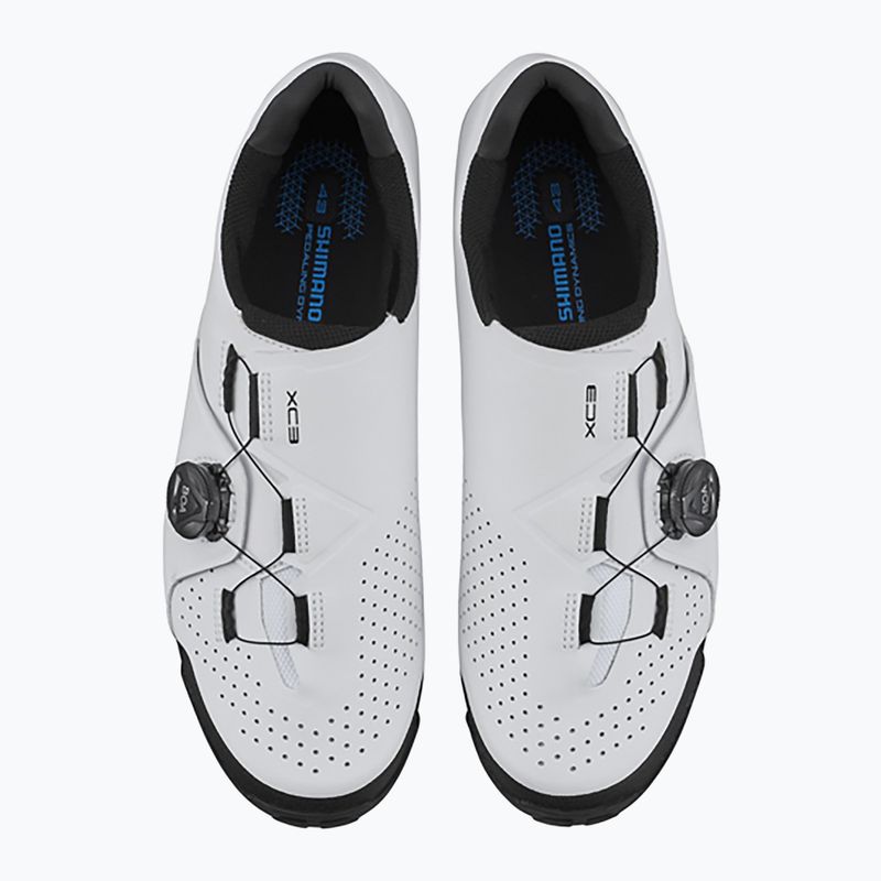 Pánska MTB cyklistická obuv Shimano SH-XC300 white 2