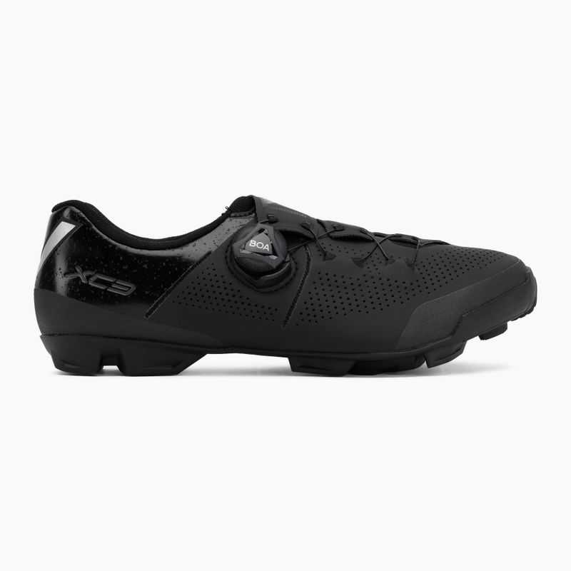 Pánske cyklistické topánky MTB Shimano SH-XC302 black 2