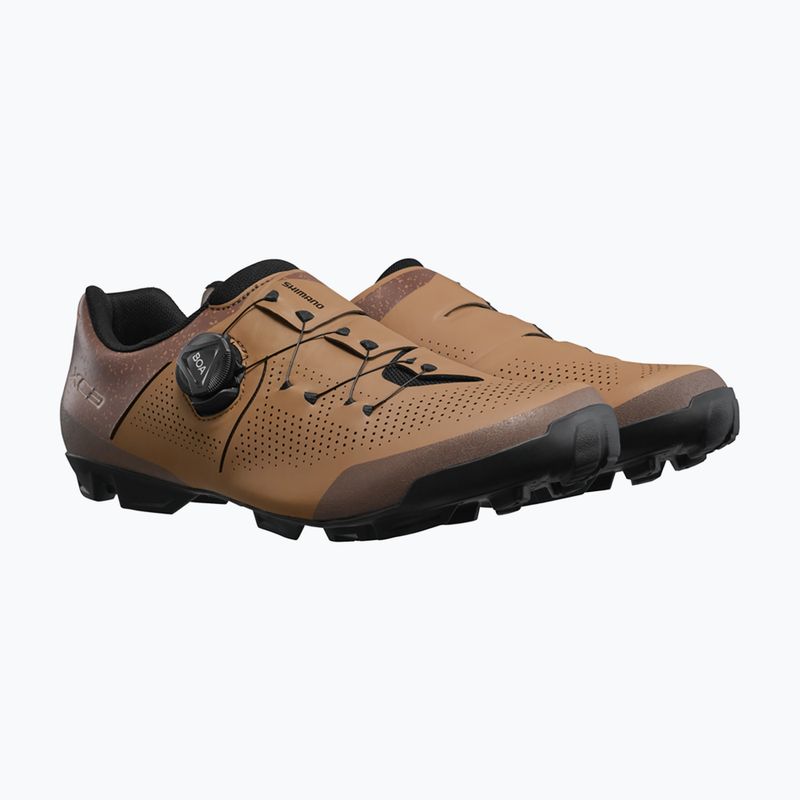Pánske cyklistické topánky MTB Shimano SH-XC302 brown 10