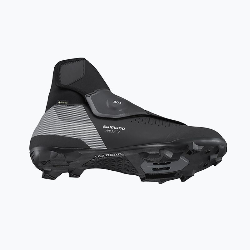 Shimano pánska MTB cyklistická obuv MW 702 black ESHMW702MCL01S38000 10