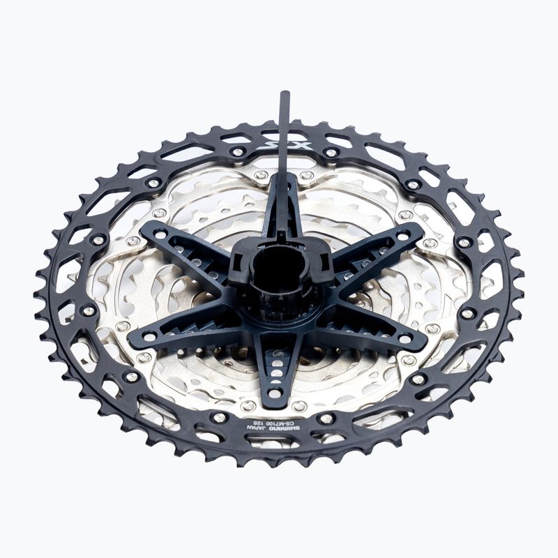 Cyklistická kazeta Shimano CS-M7100 12-radová 10-51 strieborná ICMS7100051 2