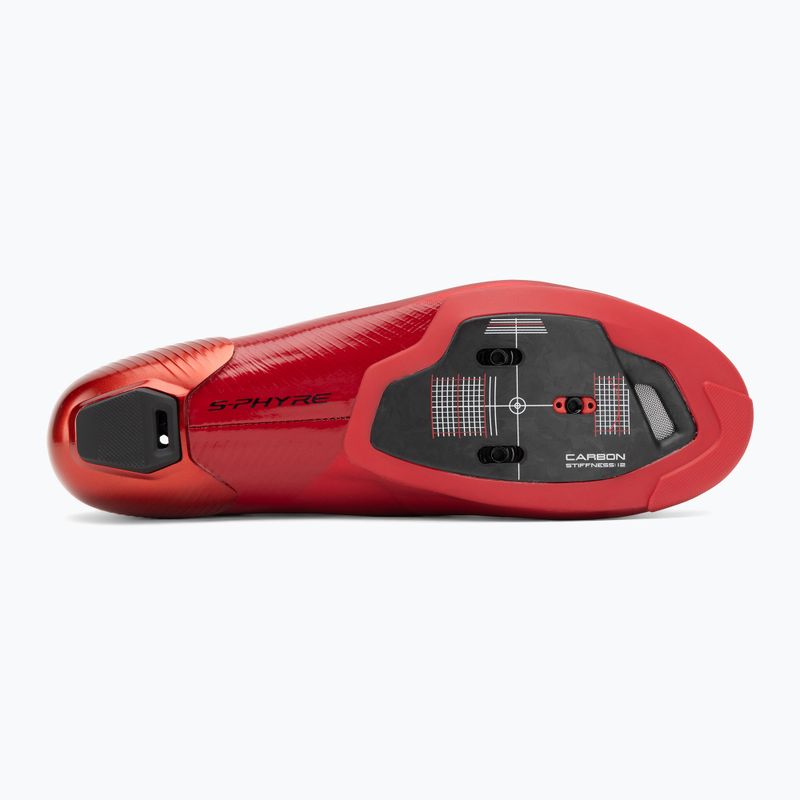 Pánska cestná obuv Shimano SH-RC903 červená 4