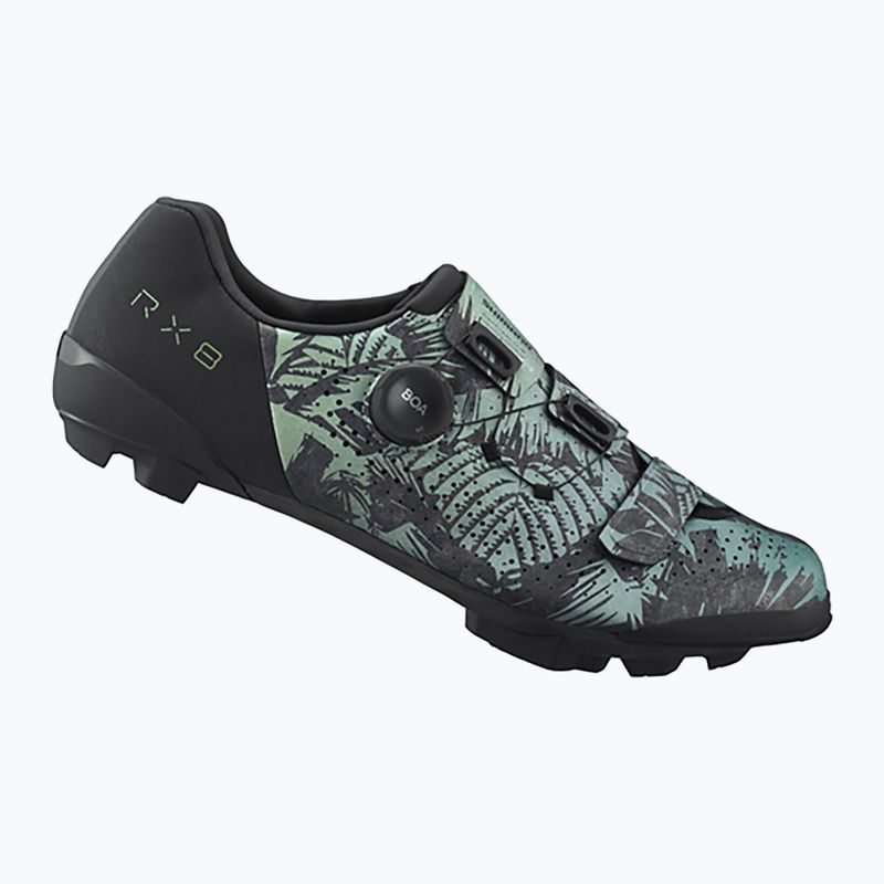 Pánska cestná obuv  Shimano SH-RX801 tropical leaves