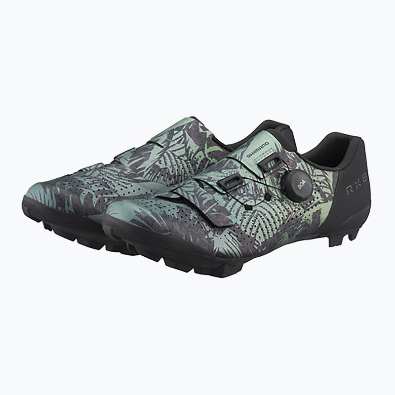 Pánska cestná obuv  Shimano SH-RX801 tropical leaves 2