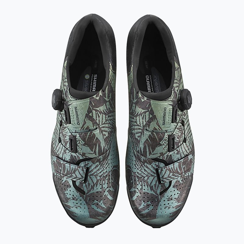 Pánska cestná obuv  Shimano SH-RX801 tropical leaves 3