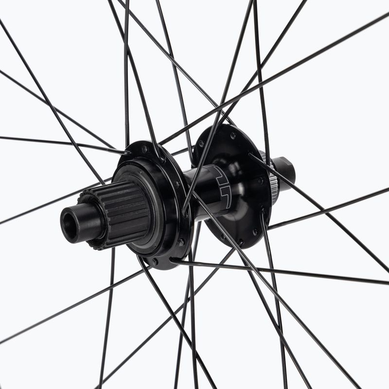 BOOST - zadné koleso bicykla Shimano WH-MT601 čierne 2