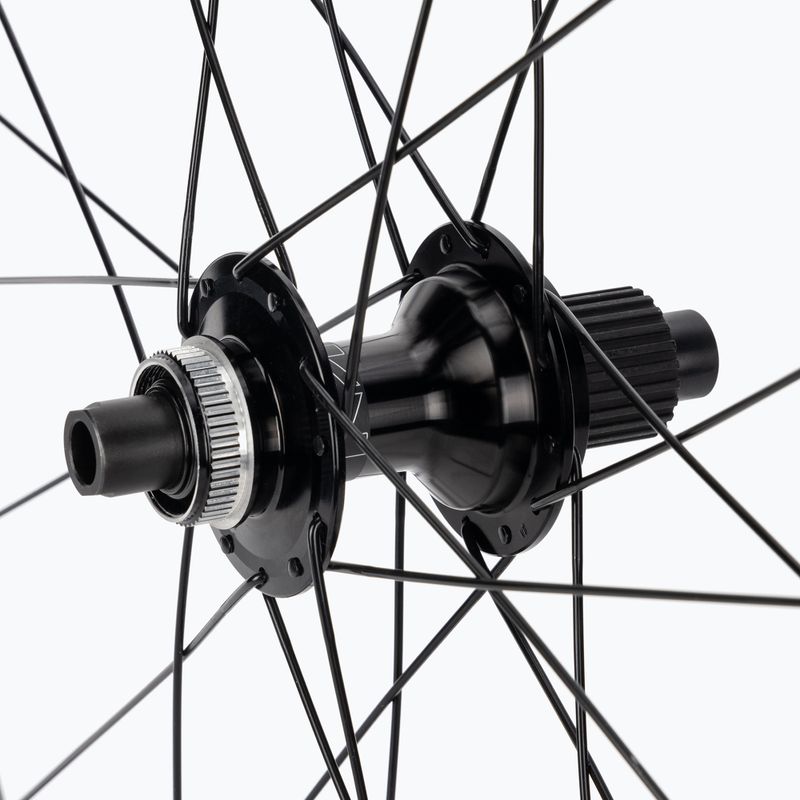 BOOST - zadné koleso bicykla Shimano WH-MT601 čierne 3