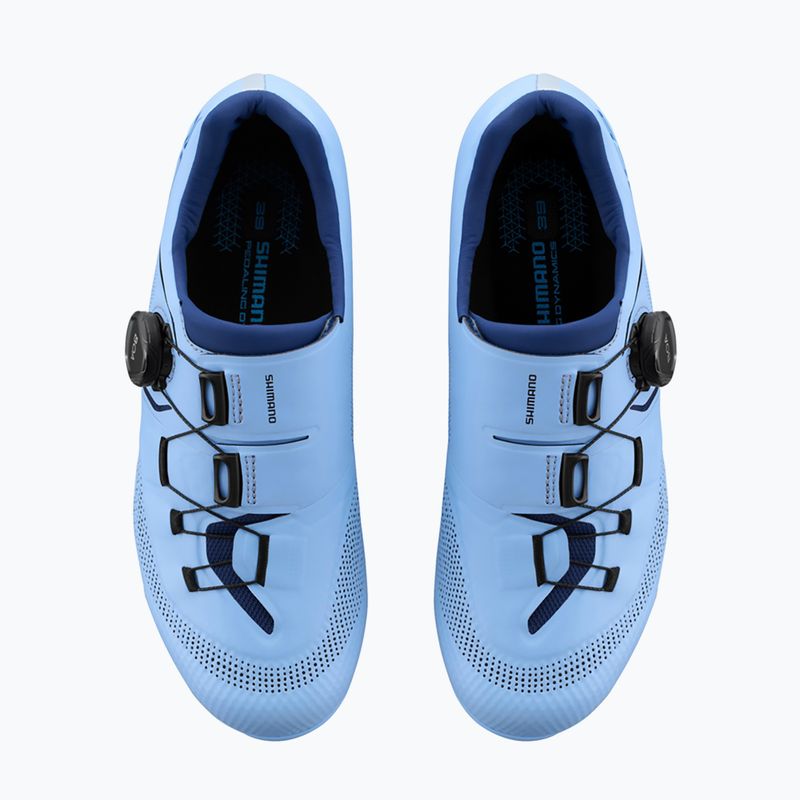 Dámske cestné topánky Shimano SH-RC503W airy blue 4