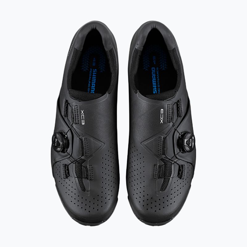Pánske MTB cyklistické topánky Shimano SH-XC300 black 8