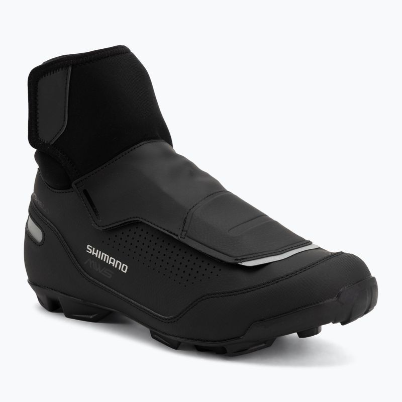 Pánske MTB cyklistické topánky Shimano SH-MW502 Wide black