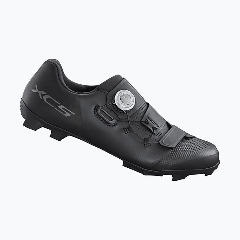 Pánska MTB cyklistická obuv Shimano SH-XC502 Wide black