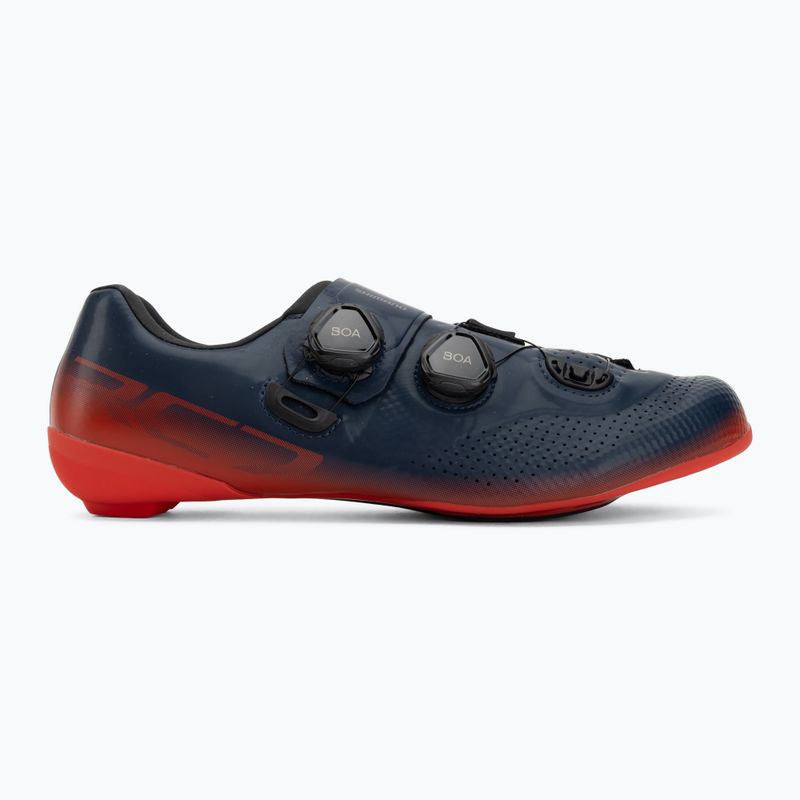 Pánska cestná obuv Shimano SH-RC702 červená 2