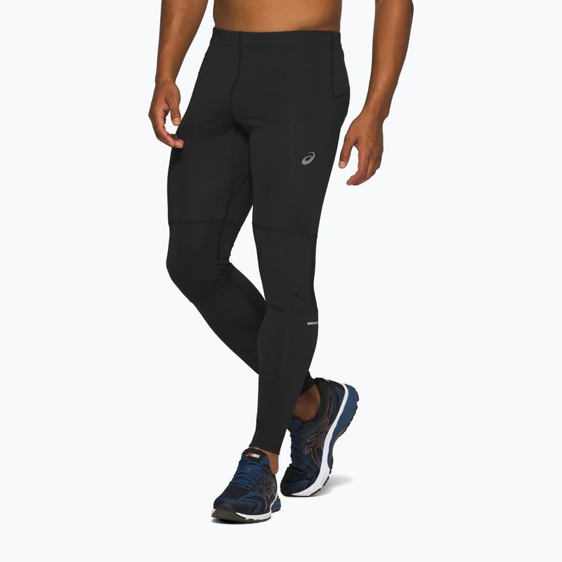 Pánske bežecké legíny ASICS Race Tight performance black