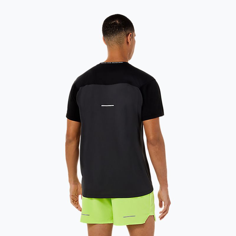 Pánske bežecké tričko ASICS Race Top performance black/graphite grey 2