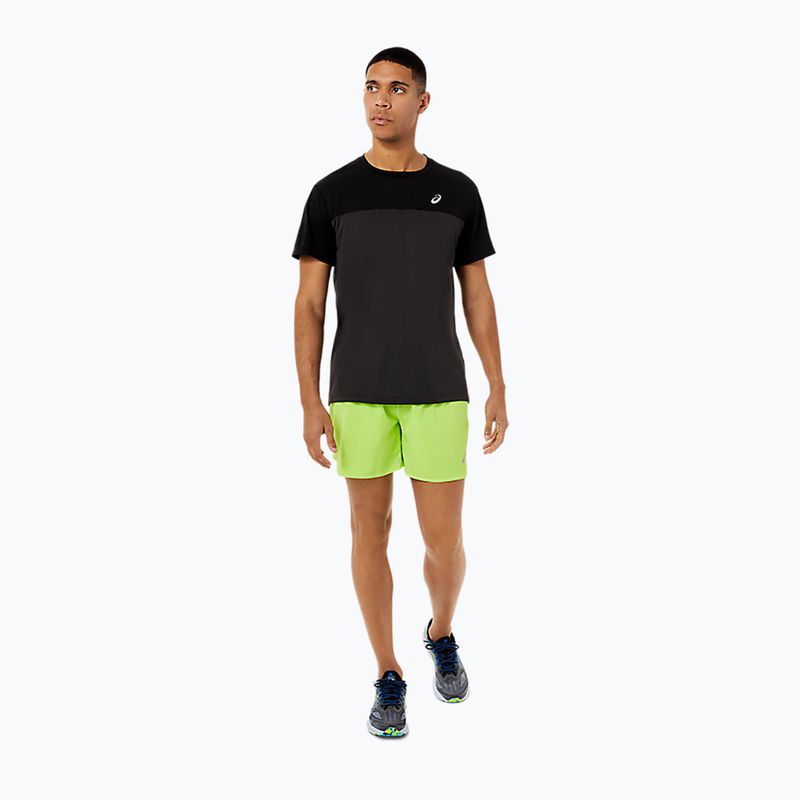 Pánske bežecké tričko ASICS Race Top performance black/graphite grey 3