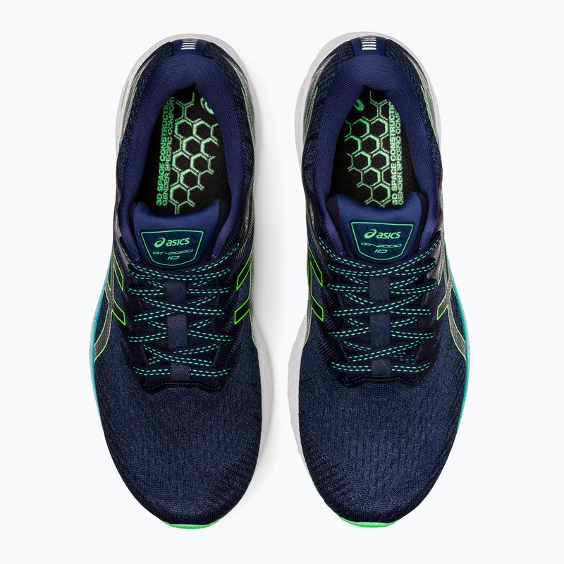 Pánska bežecká obuv  ASICS Gt-2000 10 deep ocean/new leaf 13