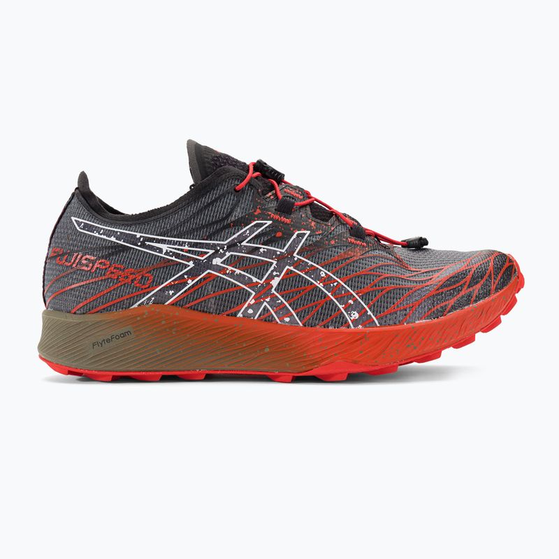 Pánska bežecká obuv ASICS  Fujispeed black/cherry tomato 2