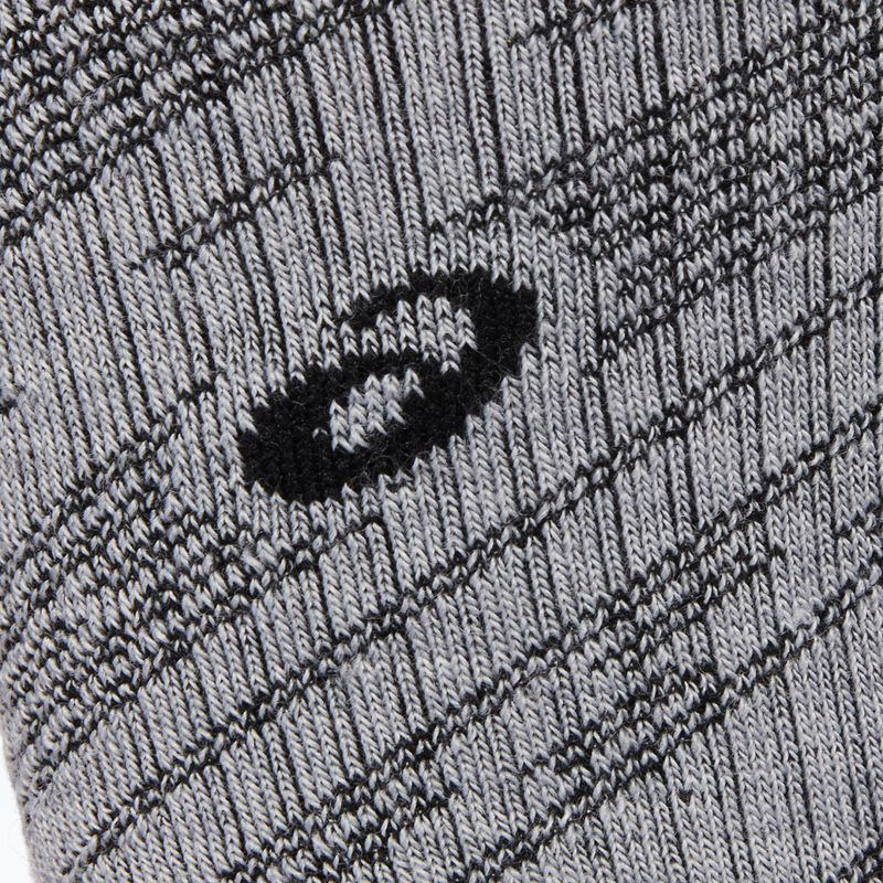 ASICS Winter Run Crew tmavosivé bežecké ponožky 3