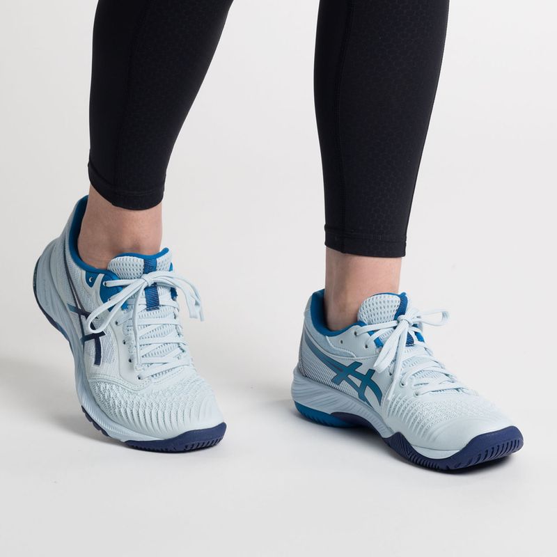 Dámska volejbalová obuv ASICS Netburner Ballistic FF 3 blue 1052A069-402 2