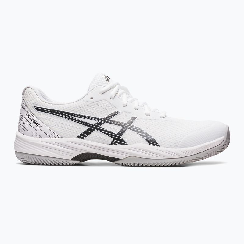 Pánska tenisová obuv ASICS Gel-Game 9 Clay/OC white/black 8