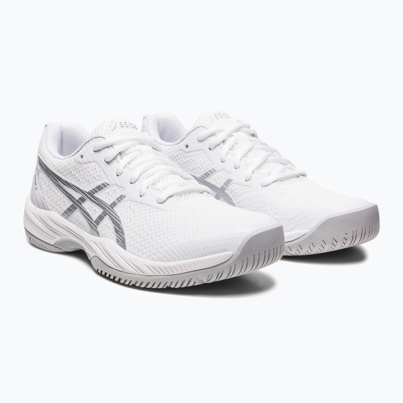 Dámska tenisová obuv ASICS Gel-Game 9 white/pure silver 10