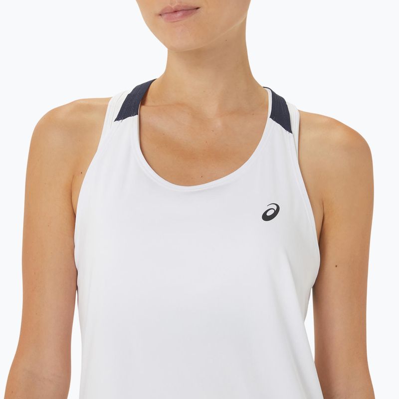 Dámske tielko ASICS Court Tennis Tank brilant white/midnight 4