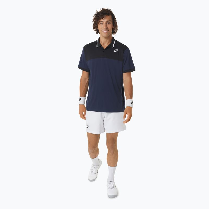 Pánske tričko ASICS  Court Polo Midnight/performance Black 2