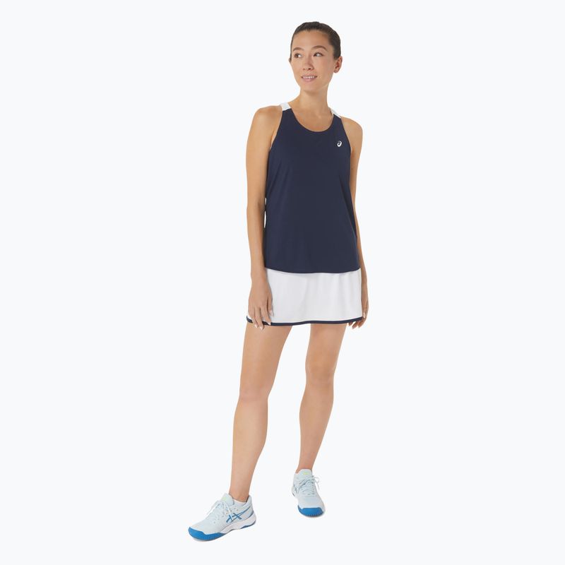 Dámske tielko ASICS Court Tennis Tank midnight/brilliant white 2