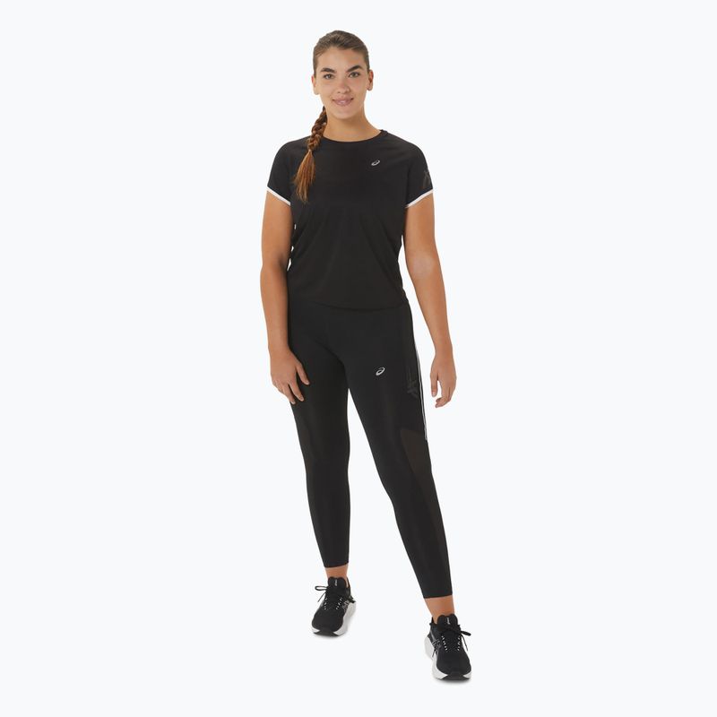 Dámske bežecké tričko ASICS Icon Top preformance black 2