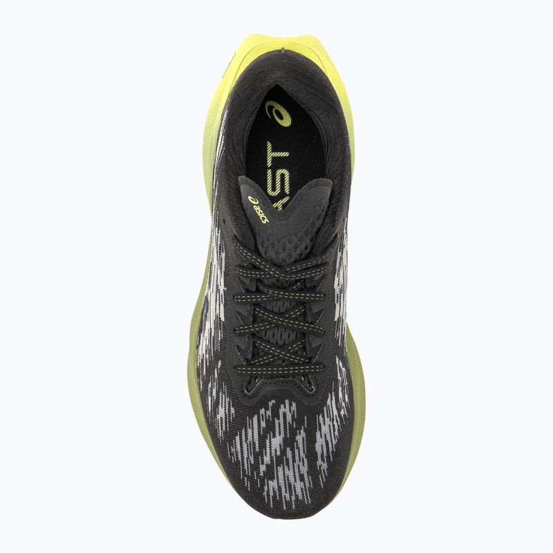 ASICS Novablast 3 black/dried leaf green pánska bežecká obuv 6