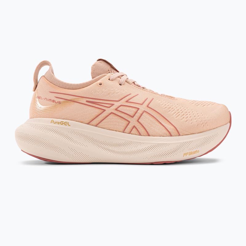 ASICS Gel-Nimbus 25 dámska bežecká obuv pale apricot/light granát 2