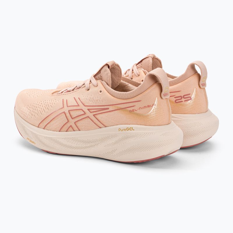 ASICS Gel-Nimbus 25 dámska bežecká obuv pale apricot/light granát 3