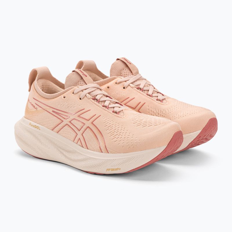 ASICS Gel-Nimbus 25 dámska bežecká obuv pale apricot/light granát 4