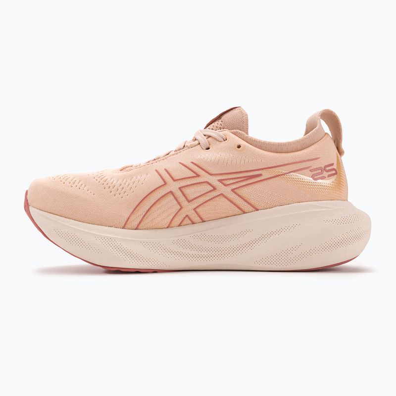 ASICS Gel-Nimbus 25 dámska bežecká obuv pale apricot/light granát 10