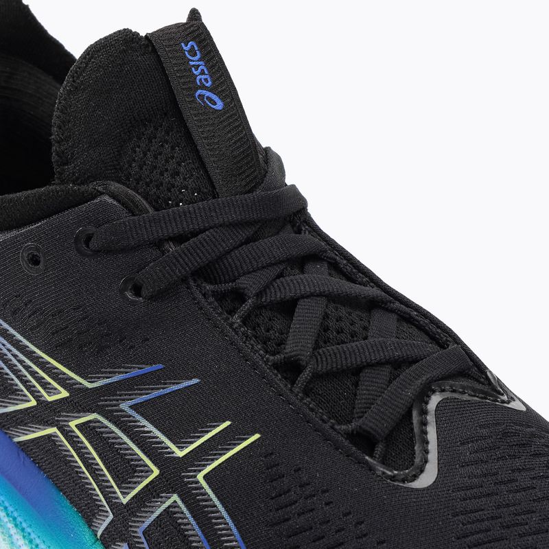 ASICS Gel-Nimbus 25 pánska bežecká obuv black/glow yellow 8