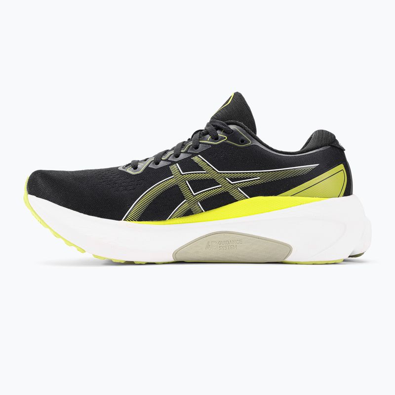 ASICS Gel-Kayano 30 pánska bežecká obuv black/glow yellow 10