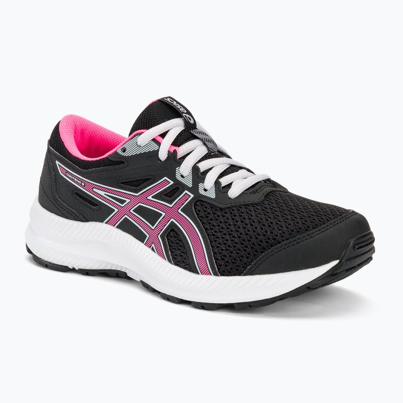 Detská bežecká obuv ASICS Contend 8 GS black/hot pink