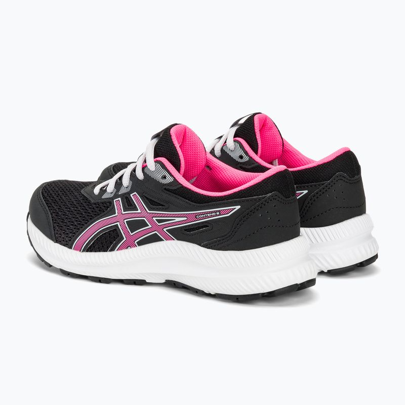 Detská bežecká obuv ASICS Contend 8 GS black/hot pink 4