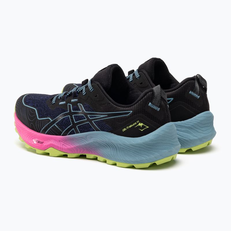 ASICS Gel-Trabuco 11 dámska bežecká obuv black/grey blue 3