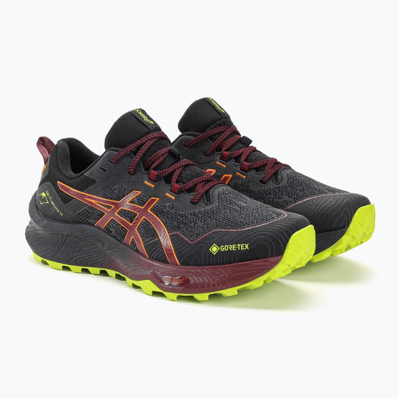 ASICS Gel-Trabuco 11 GTX pánska bežecká obuv black/antique red 4