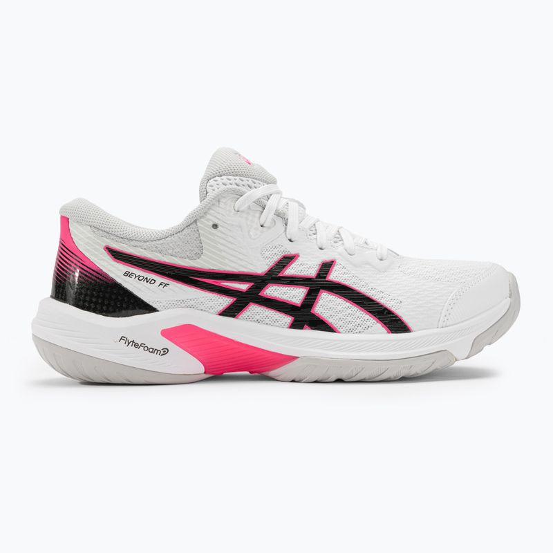 Volejbalová obuv ASICS Beyond FF white / hot pink 2