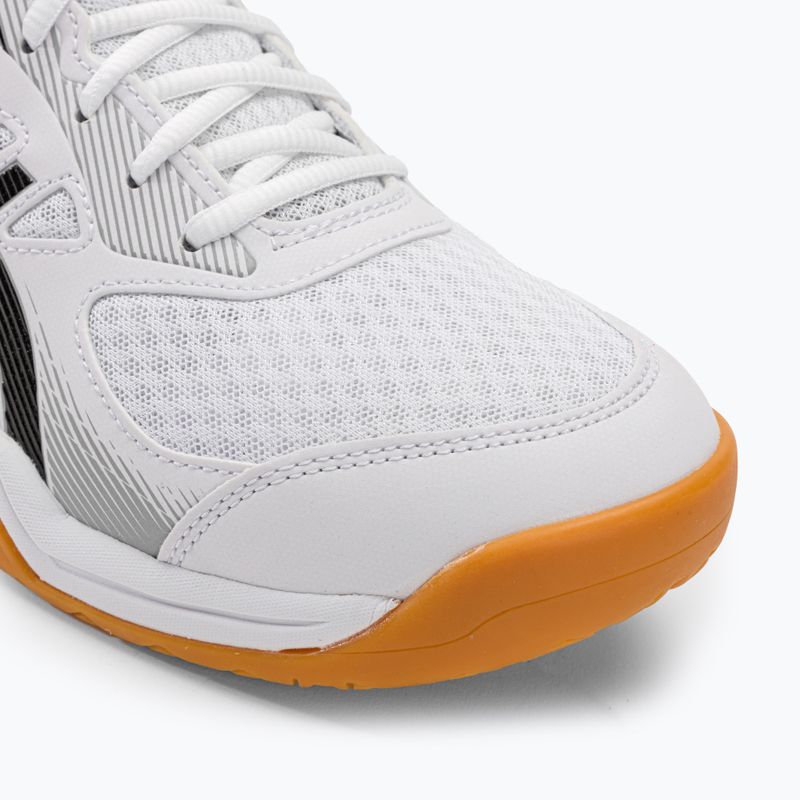 Pánska squashová obuv ASICS Upcourt 5 white / safety yellow 9