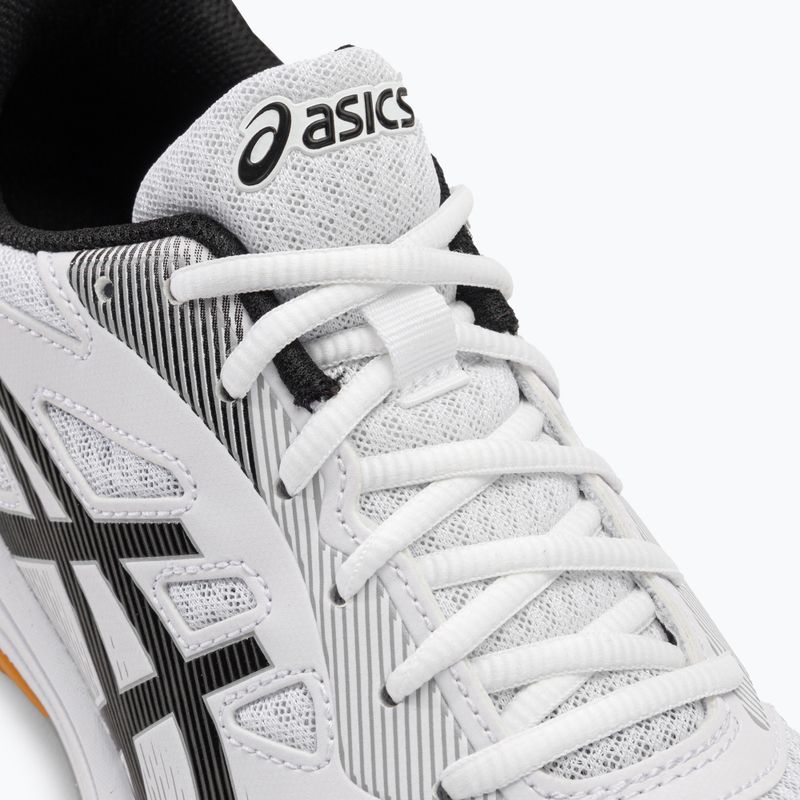 Pánska squashová obuv ASICS Upcourt 5 white / safety yellow 10