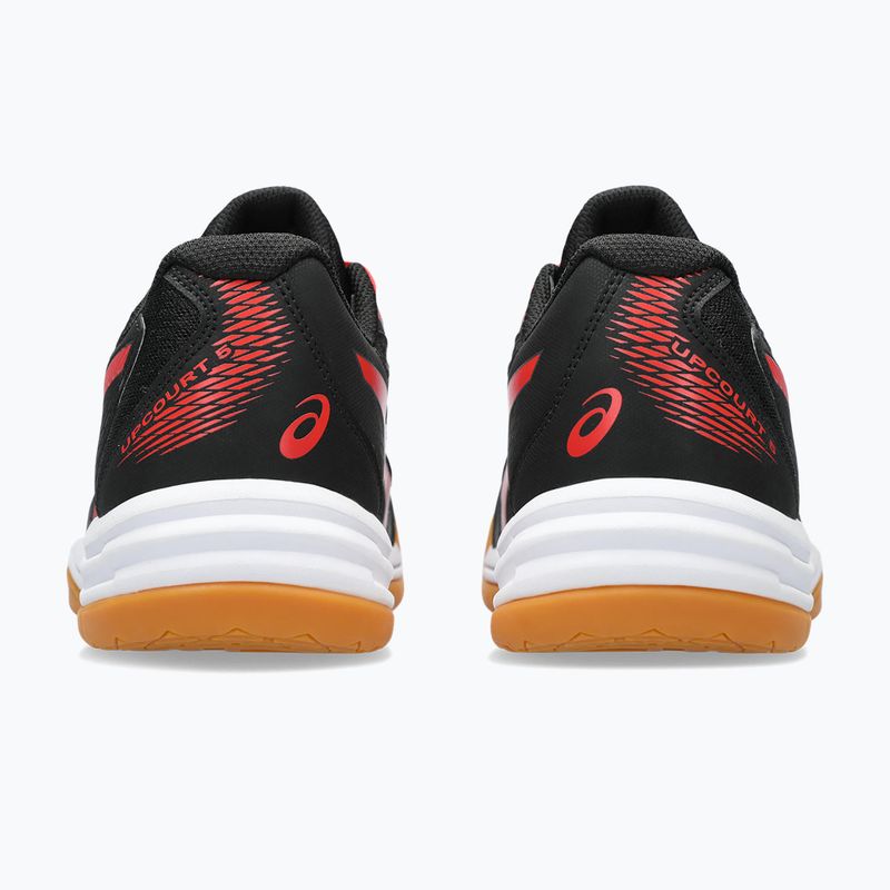 Pánska squashová obuv ASICS Upcourt 5 black / classic red 8